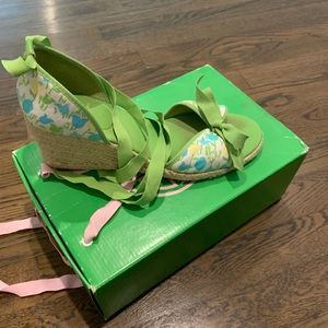 Lilly Pulitzer wedges